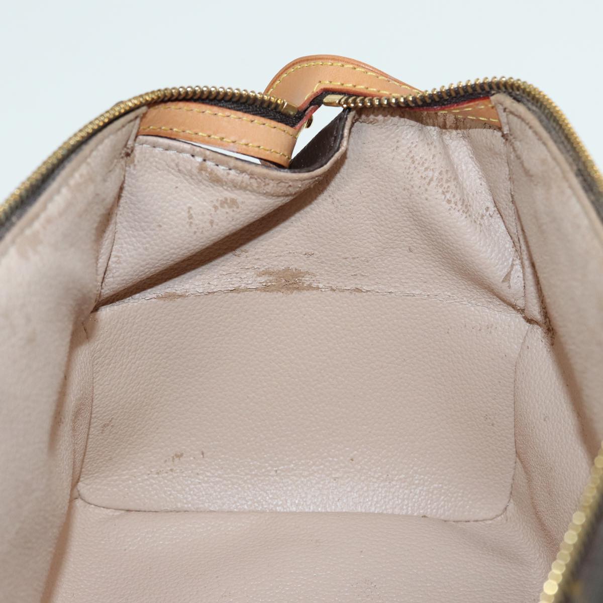 LOUIS VUITTON Monogram Trousse Patte Pression Cosmetic Pouch M47636 79342