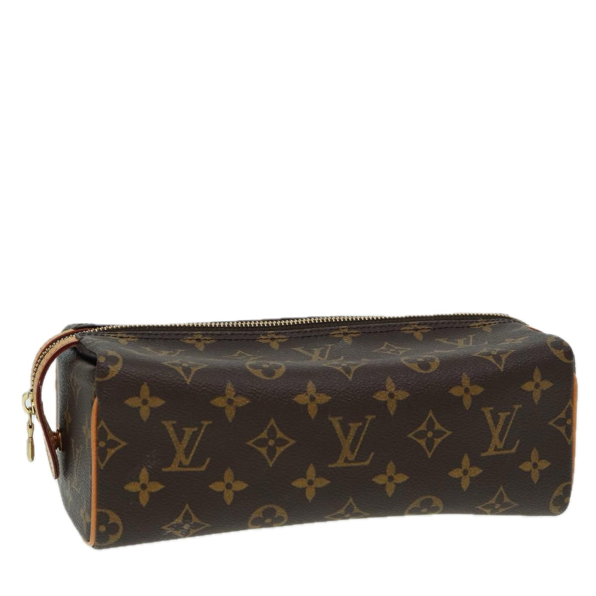 LOUIS VUITTON Monogram Trousse Patte Pression Cosmetic Pouch M47636 79342