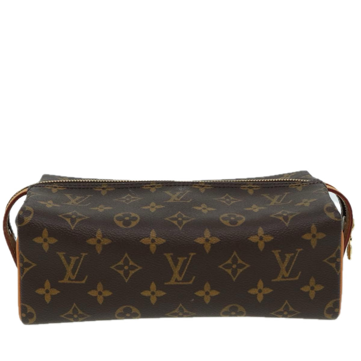 LOUIS VUITTON Monogram Trousse Patte Pression Cosmetic Pouch M47636 79342