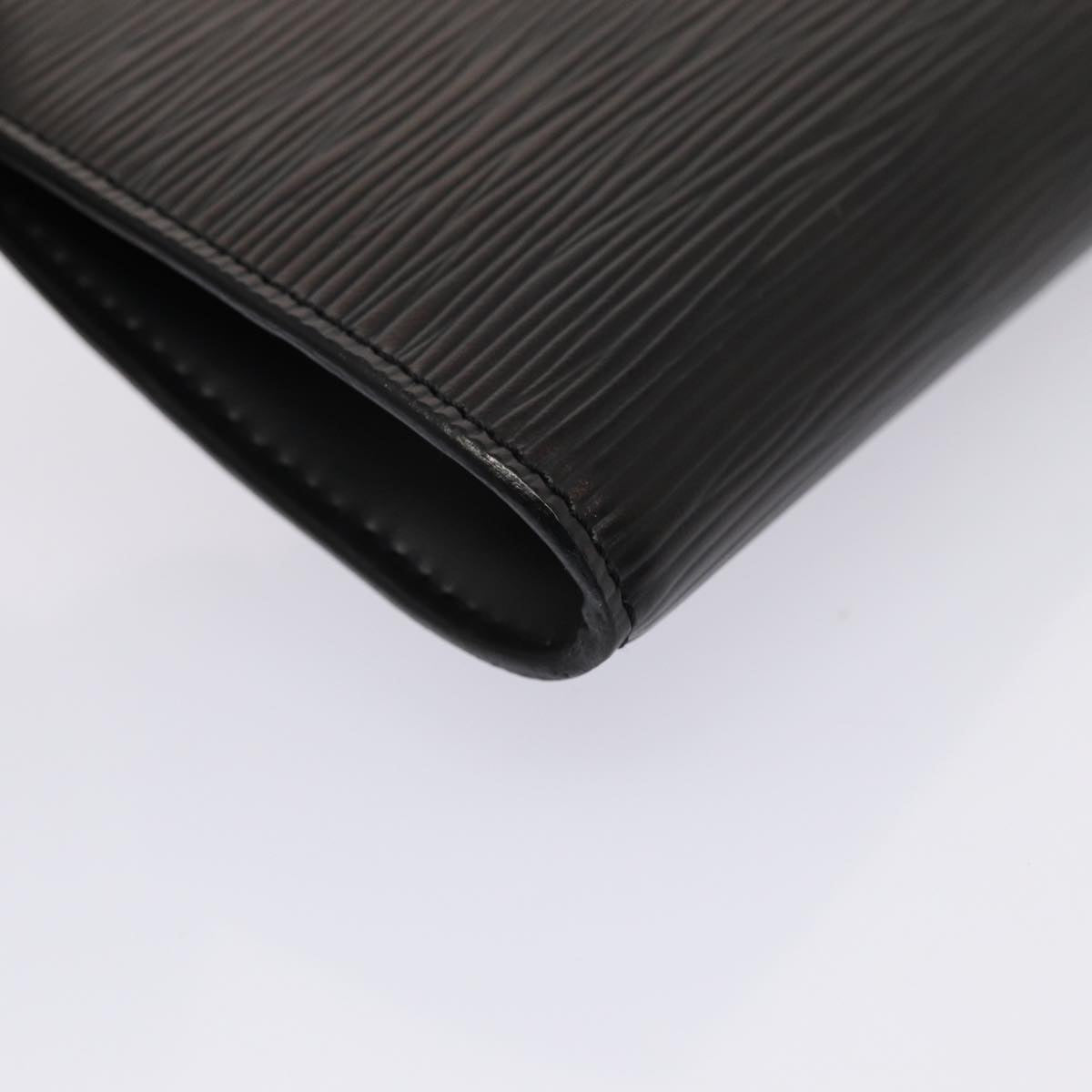 LOUIS VUITTON Epi Pochette Accessoires Pouch Black M52982 LV 79345
