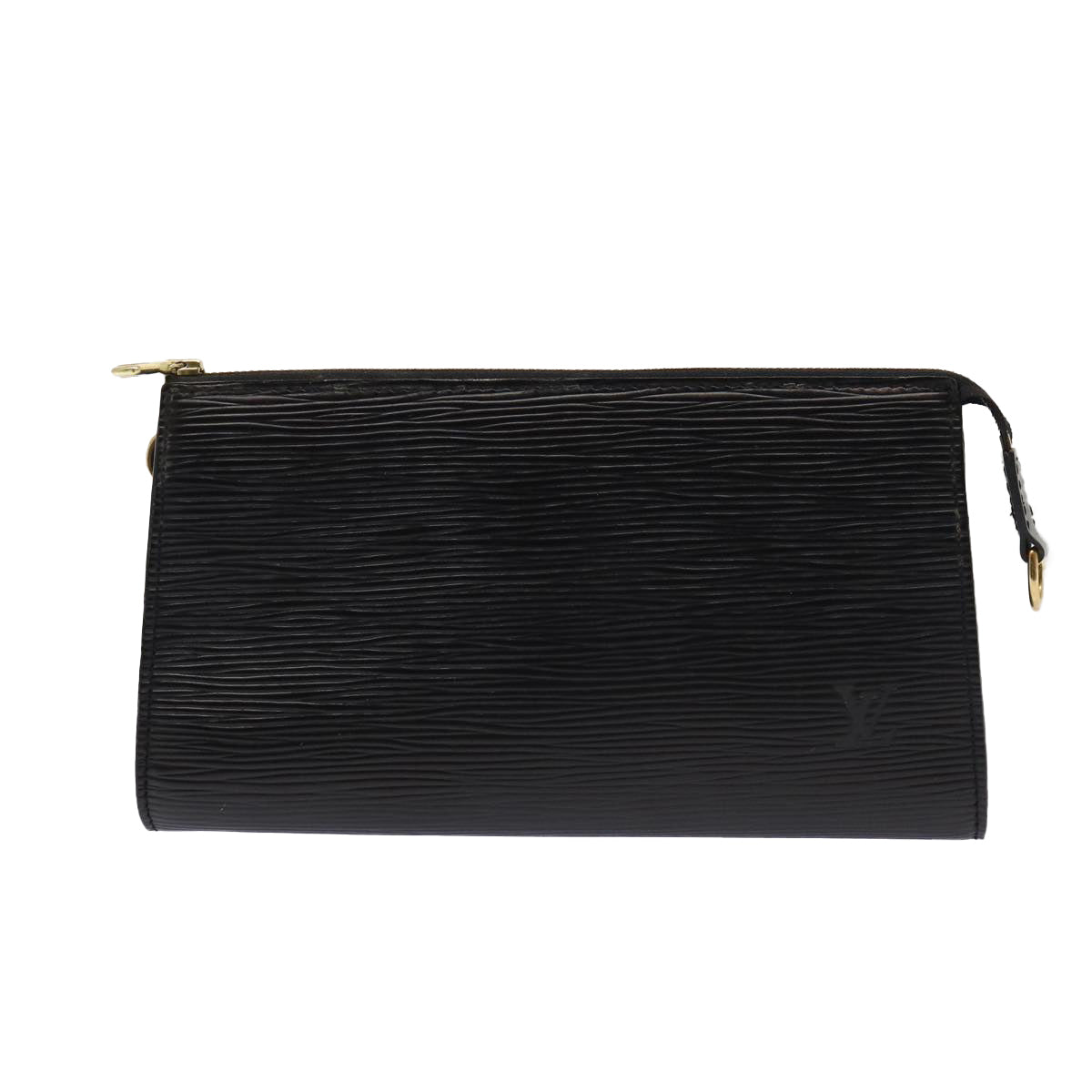 LOUIS VUITTON Epi Pochette Accessoires Pouch Black M52982 LV 79345