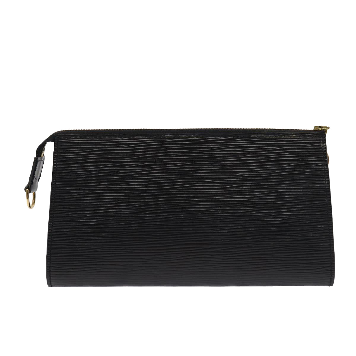 LOUIS VUITTON Epi Pochette Accessoires Pouch Black M52982 LV 79345