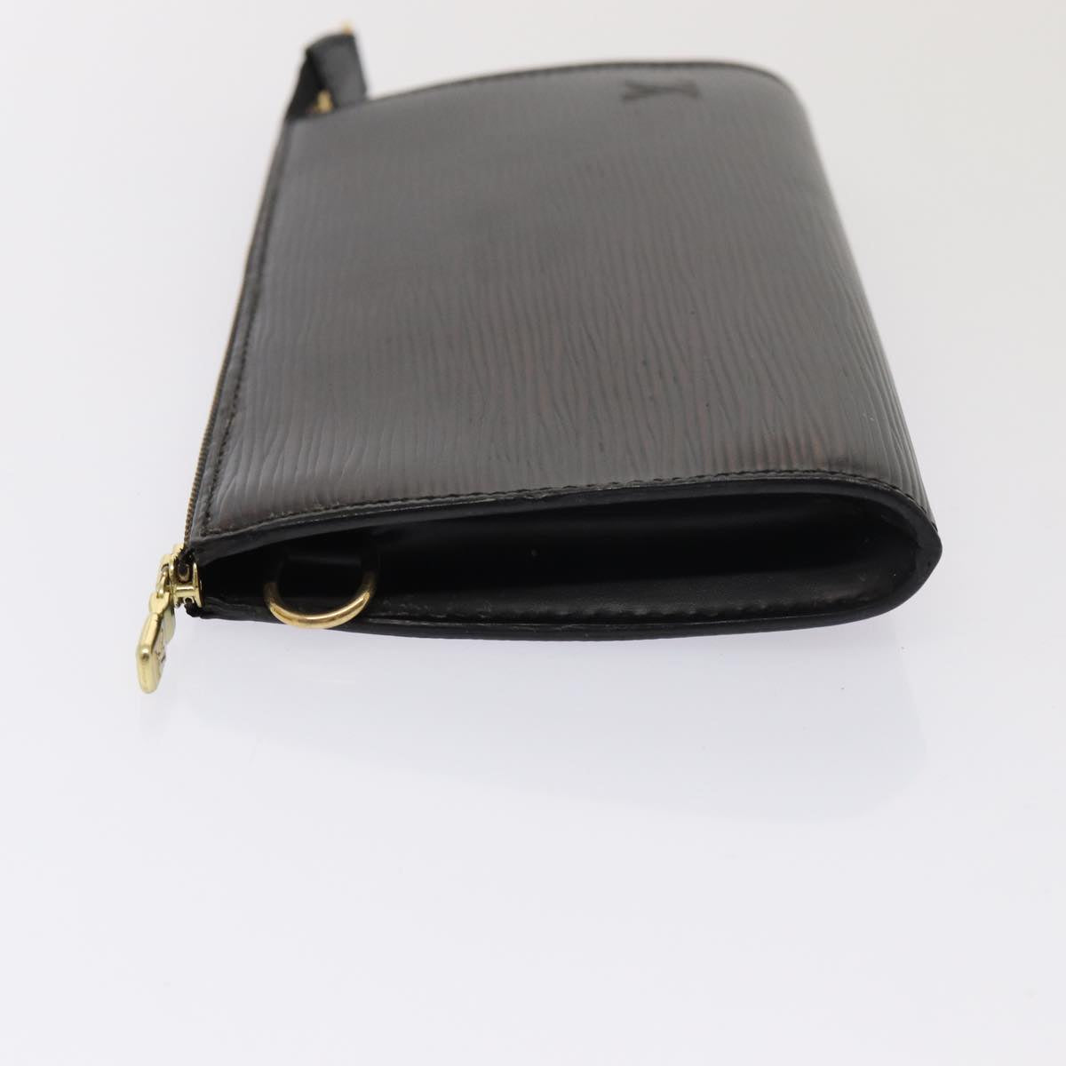 LOUIS VUITTON Epi Pochette Accessoires Pouch Black M52982 LV 79345