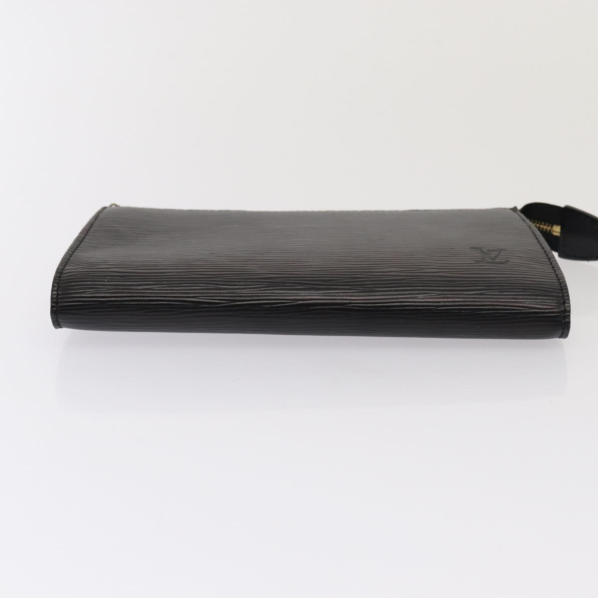 LOUIS VUITTON Epi Pochette Accessoires Pouch Black M52982 LV 79345