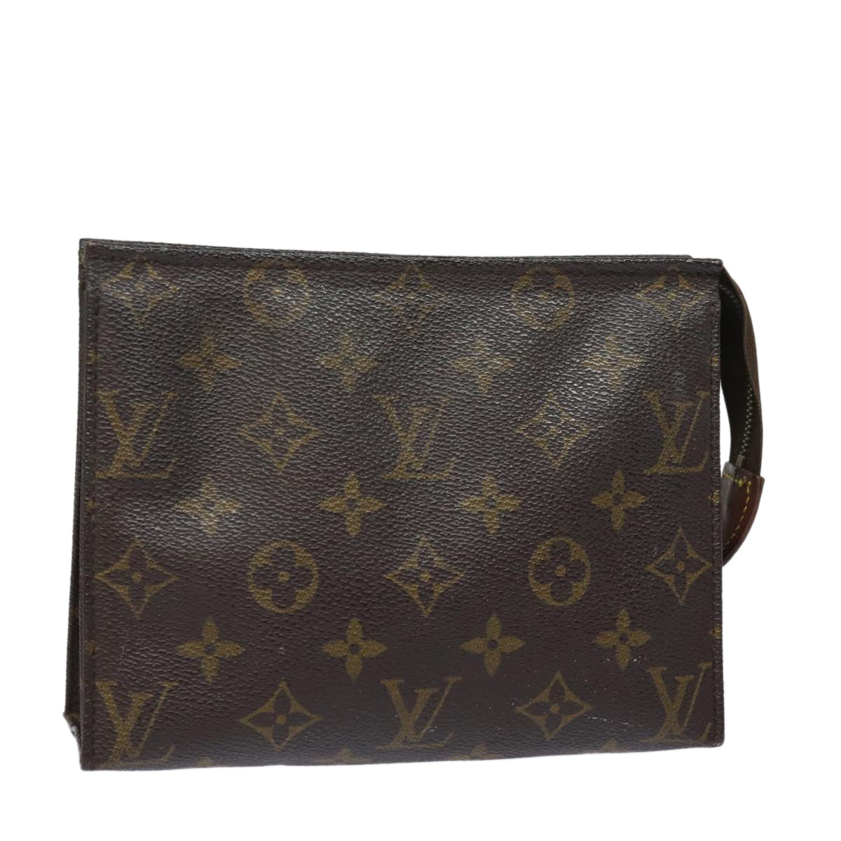 LOUIS VUITTON Monogram Poche Toilette 19 Pouch M47544 LV 79346