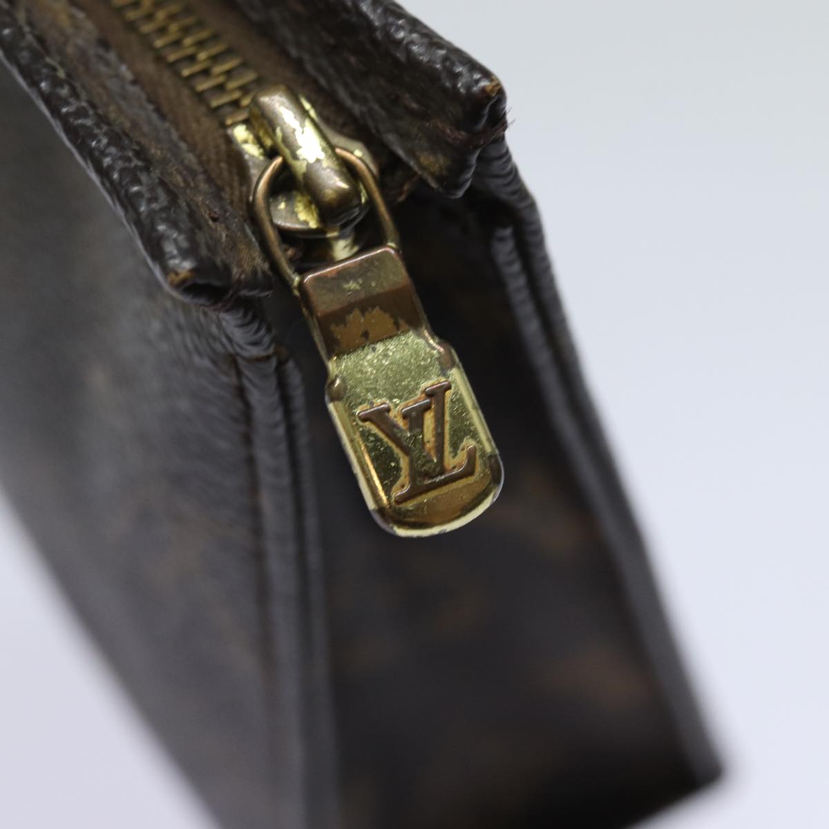 LOUIS VUITTON Monogram Poche Toilette 19 Pouch M47544 LV 79346