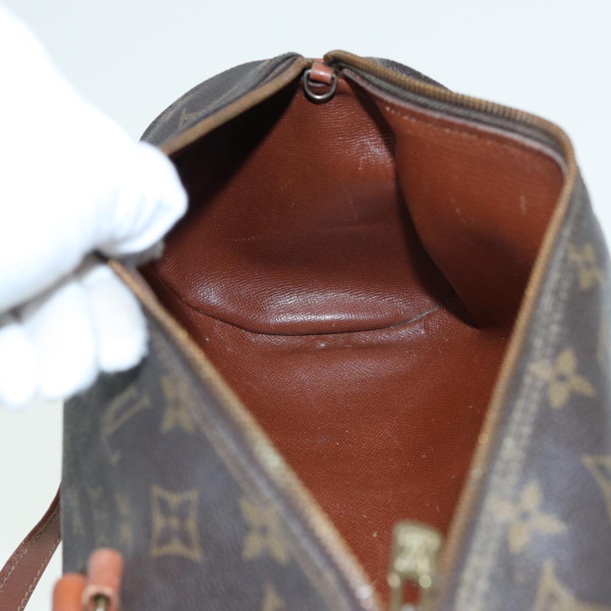 LOUIS VUITTON Monogram Papillon 30 Hand Bag M51385 LV 79349