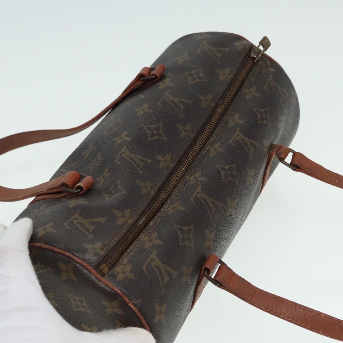 LOUIS VUITTON Monogram Papillon 30 Hand Bag M51385 LV 79349
