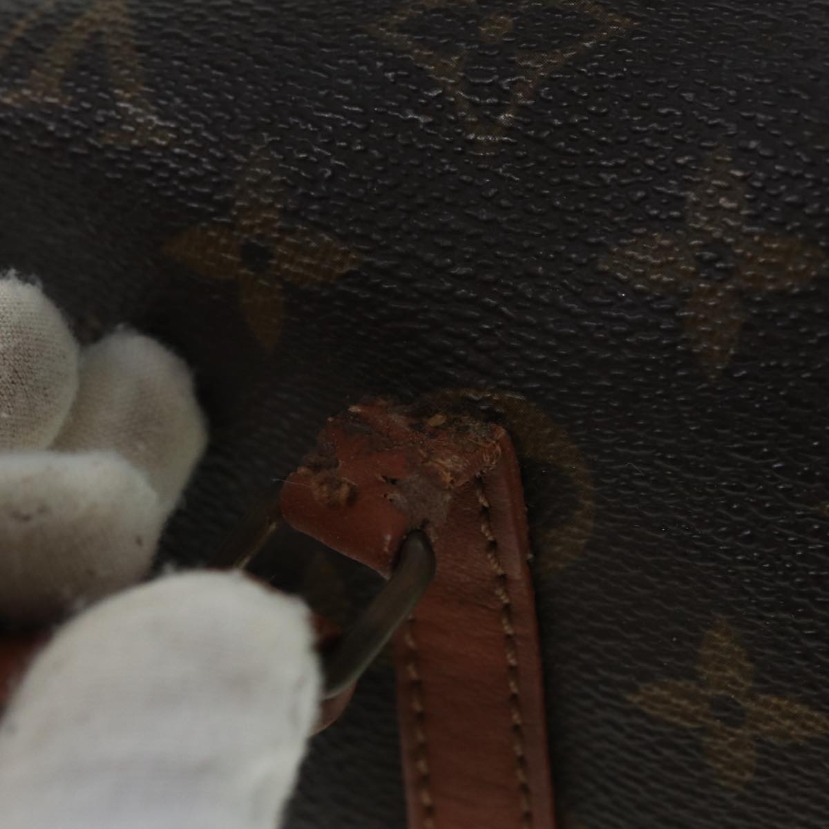 LOUIS VUITTON Monogram Papillon 30 Hand Bag M51385 LV 79349