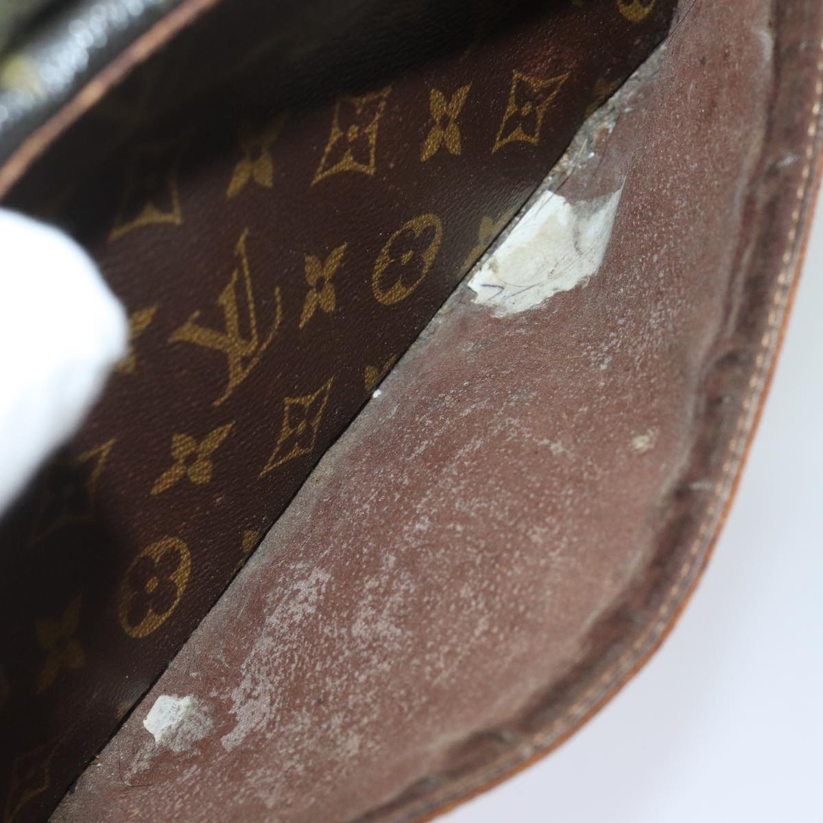 LOUIS VUITTON Monogram Compiegne 28 Clutch Bag M51845 LV 79352