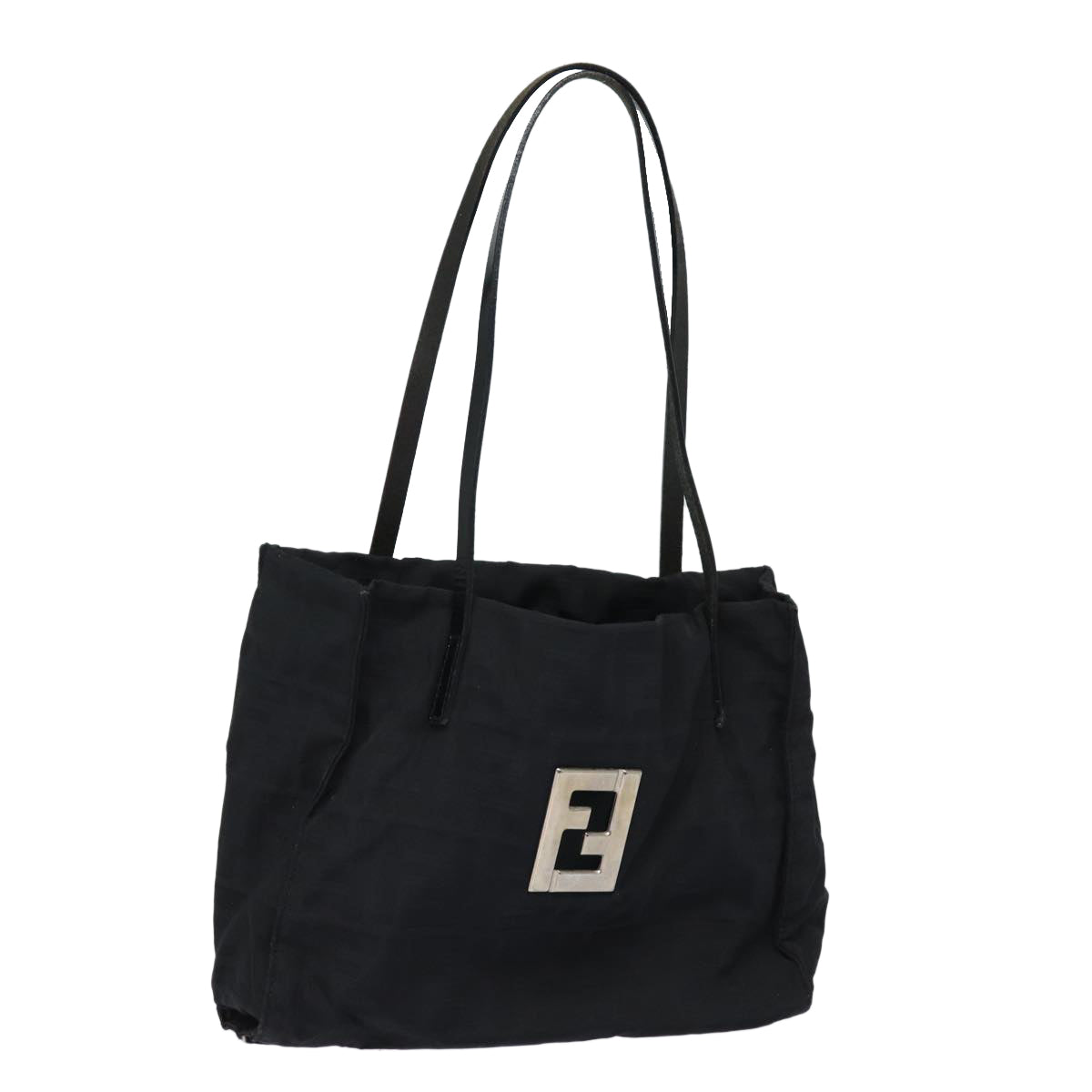 Luxury Fendi Zucca Canvas Tote Bag Black79458