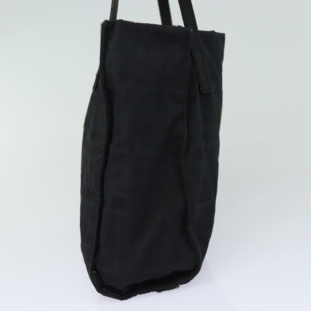 Luxury Fendi Zucca Canvas Tote Bag Black79458