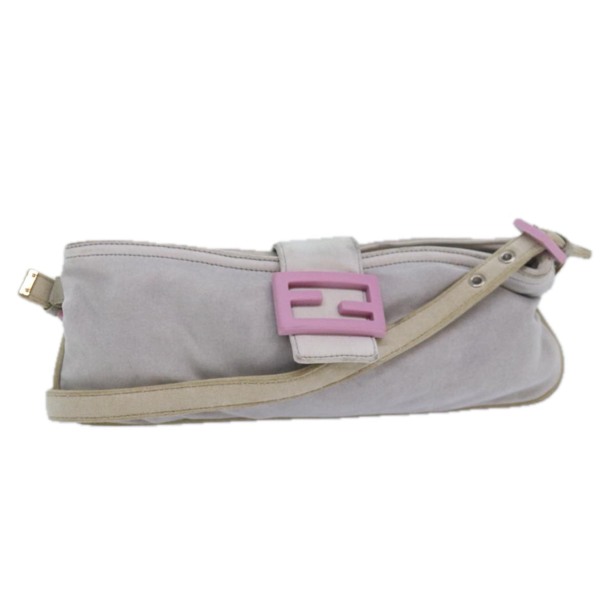 Luxury Fendi Shoulder Bag Cotton Gray79517