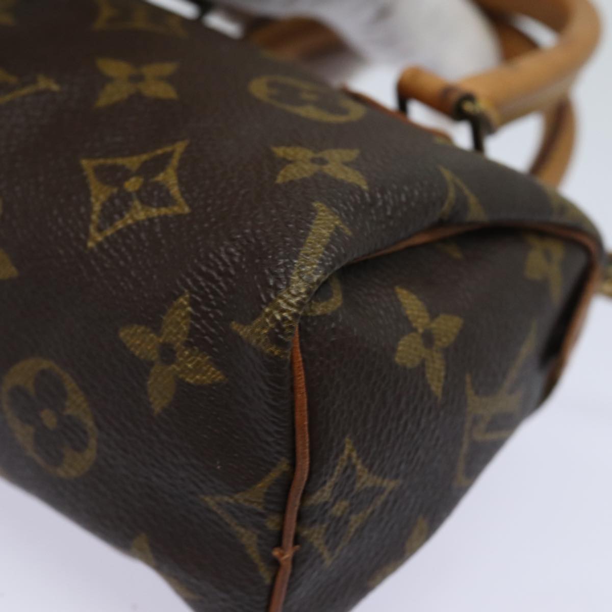 LOUIS VUITTON Monogram Mini Speedy Hand Bag Vintage M41534 LV 79562