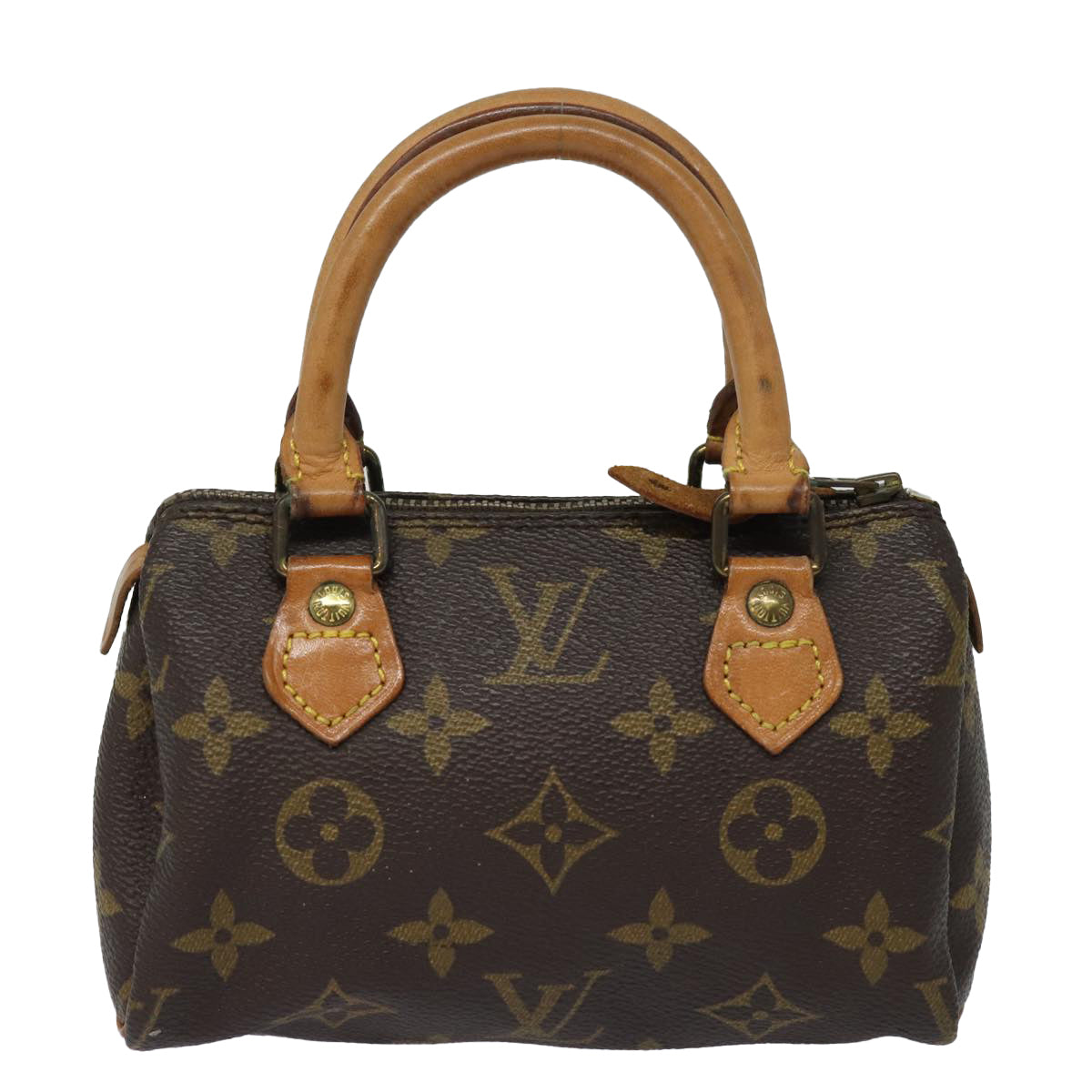 LOUIS VUITTON Monogram Mini Speedy Hand Bag Vintage M41534 LV 79562