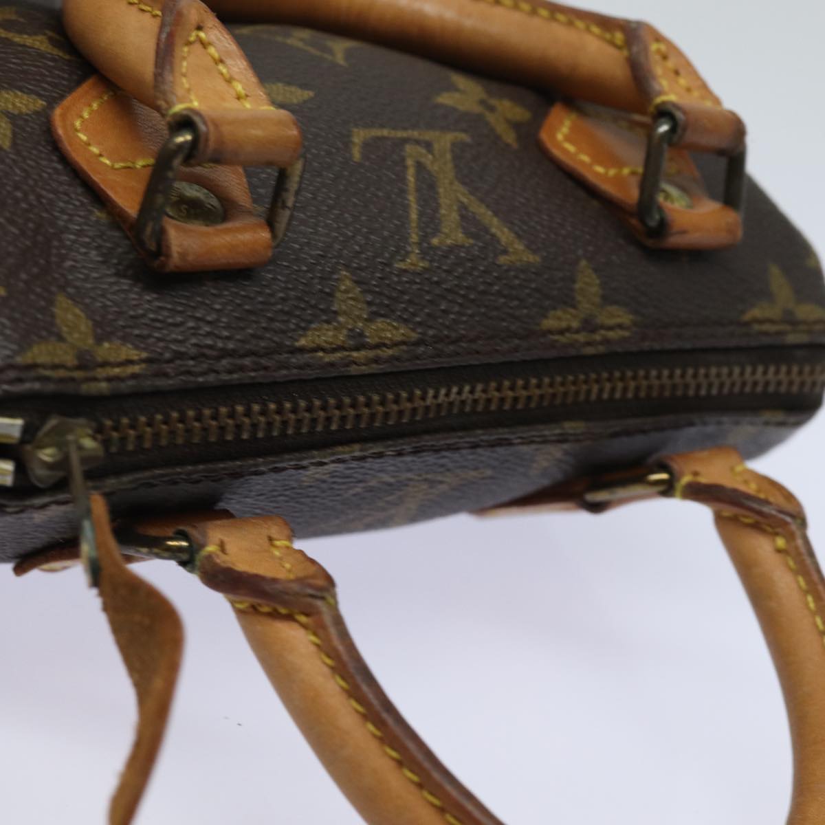 LOUIS VUITTON Monogram Mini Speedy Hand Bag Vintage M41534 LV 79562