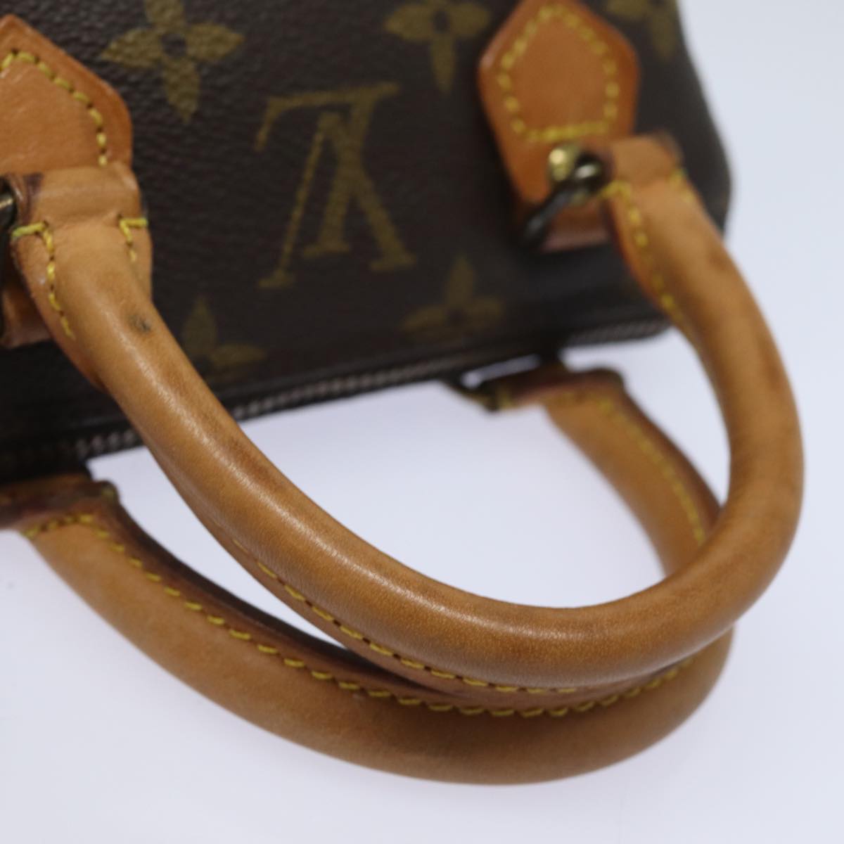 LOUIS VUITTON Monogram Mini Speedy Hand Bag Vintage M41534 LV 79562