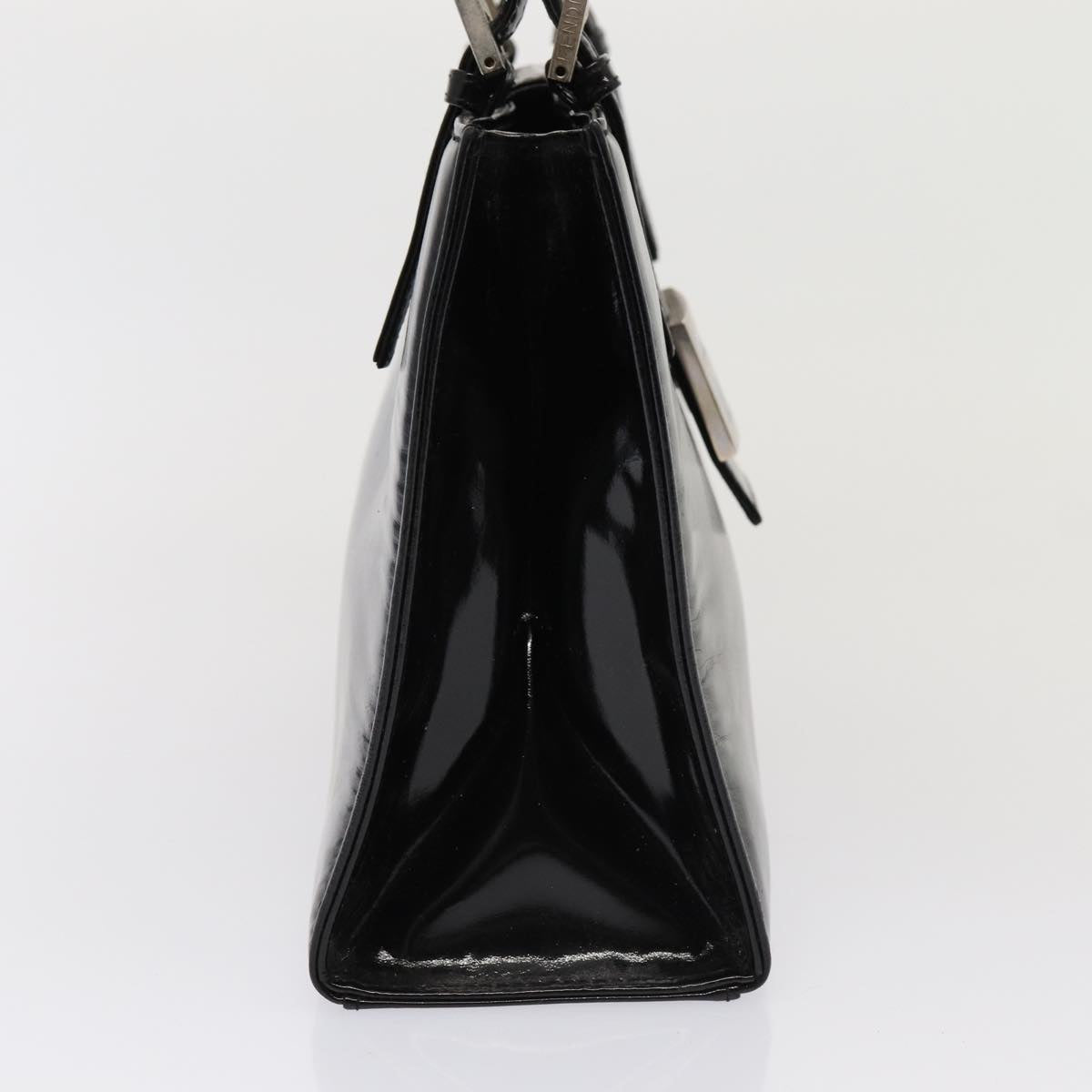 Luxury Fendi Hand Bag Enamel Black79573