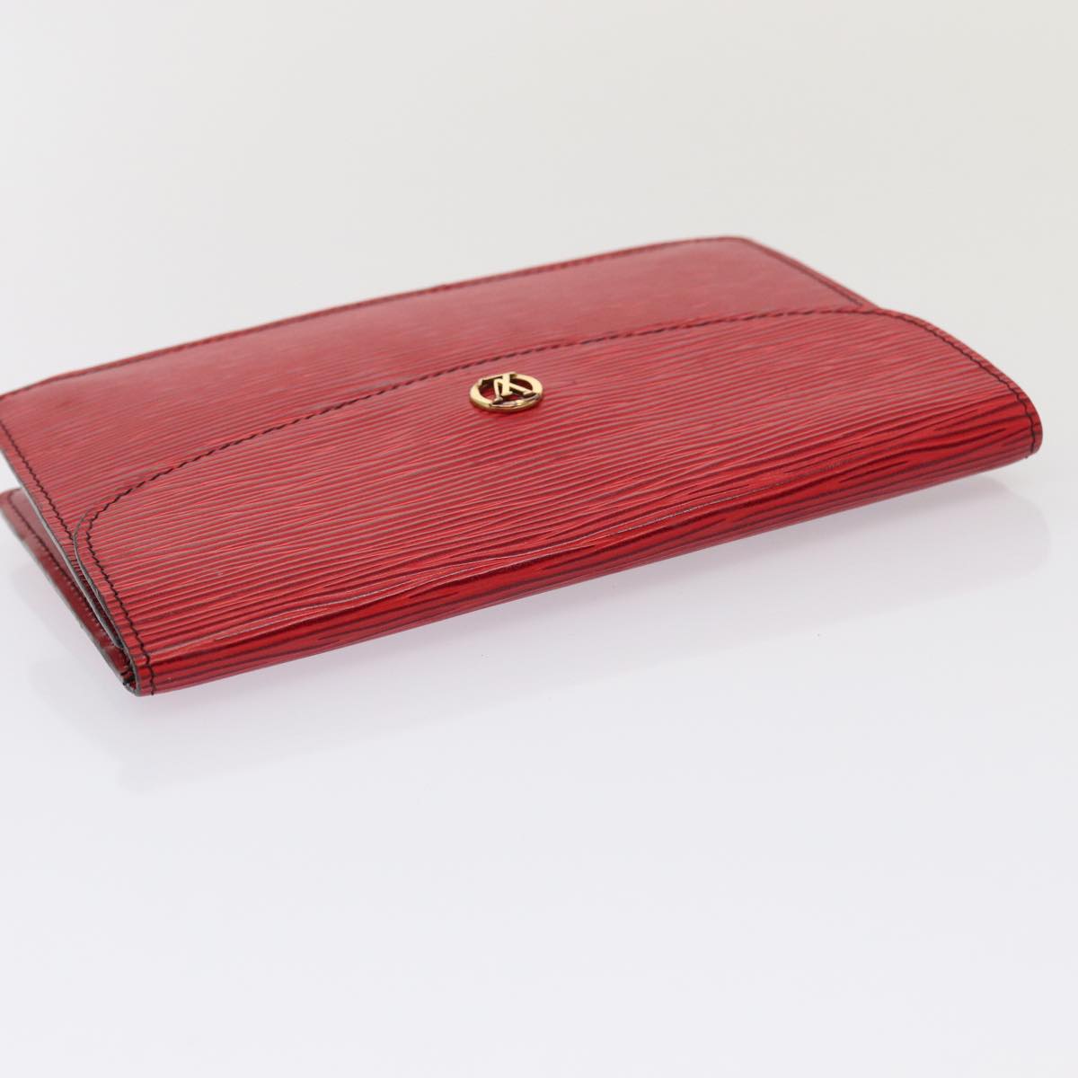 LOUIS VUITTON Epi Montagne 20 Clutch Bag Red LV 79657