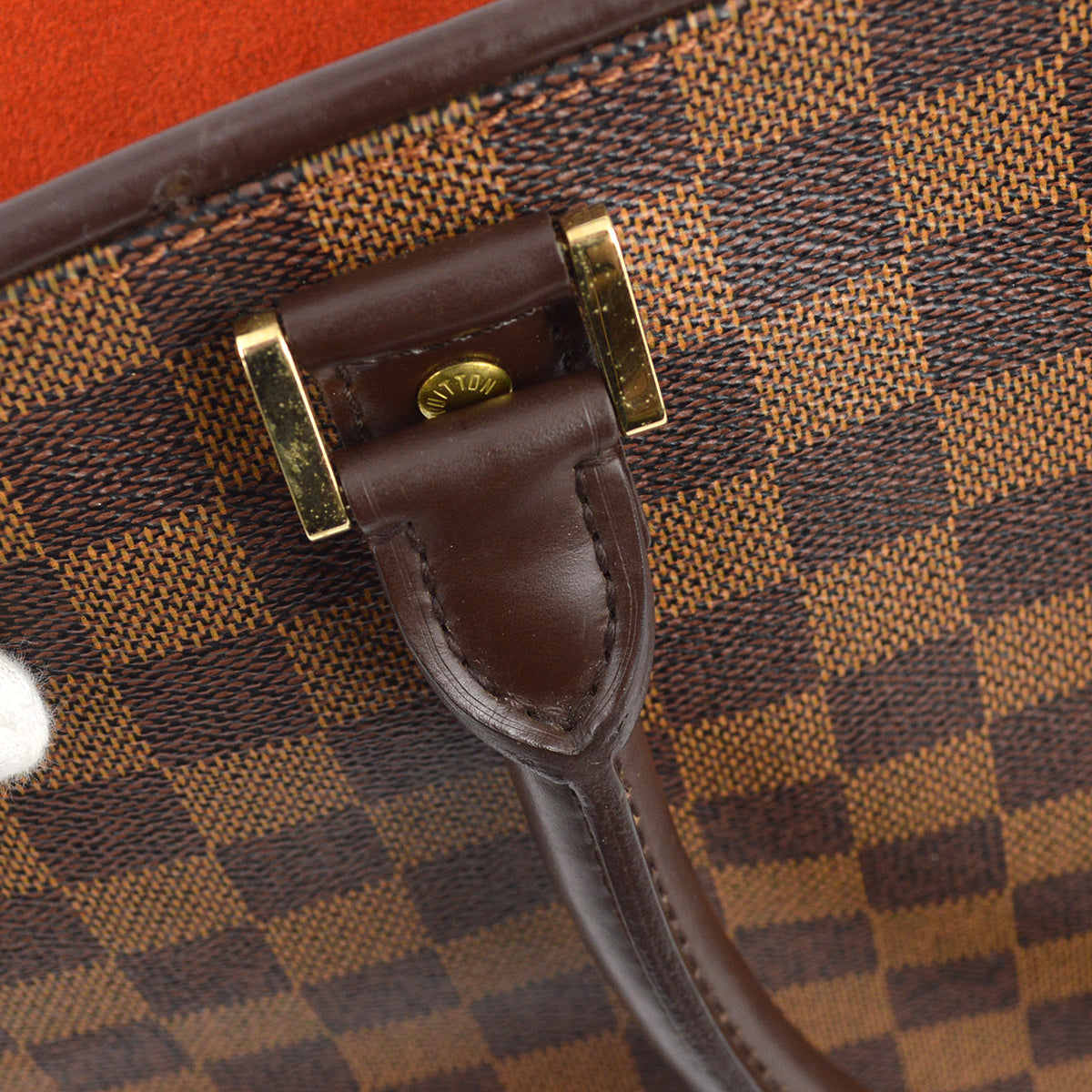 Louis Vuitton 2004 Damier Manosque GM Tote Handbag N51120