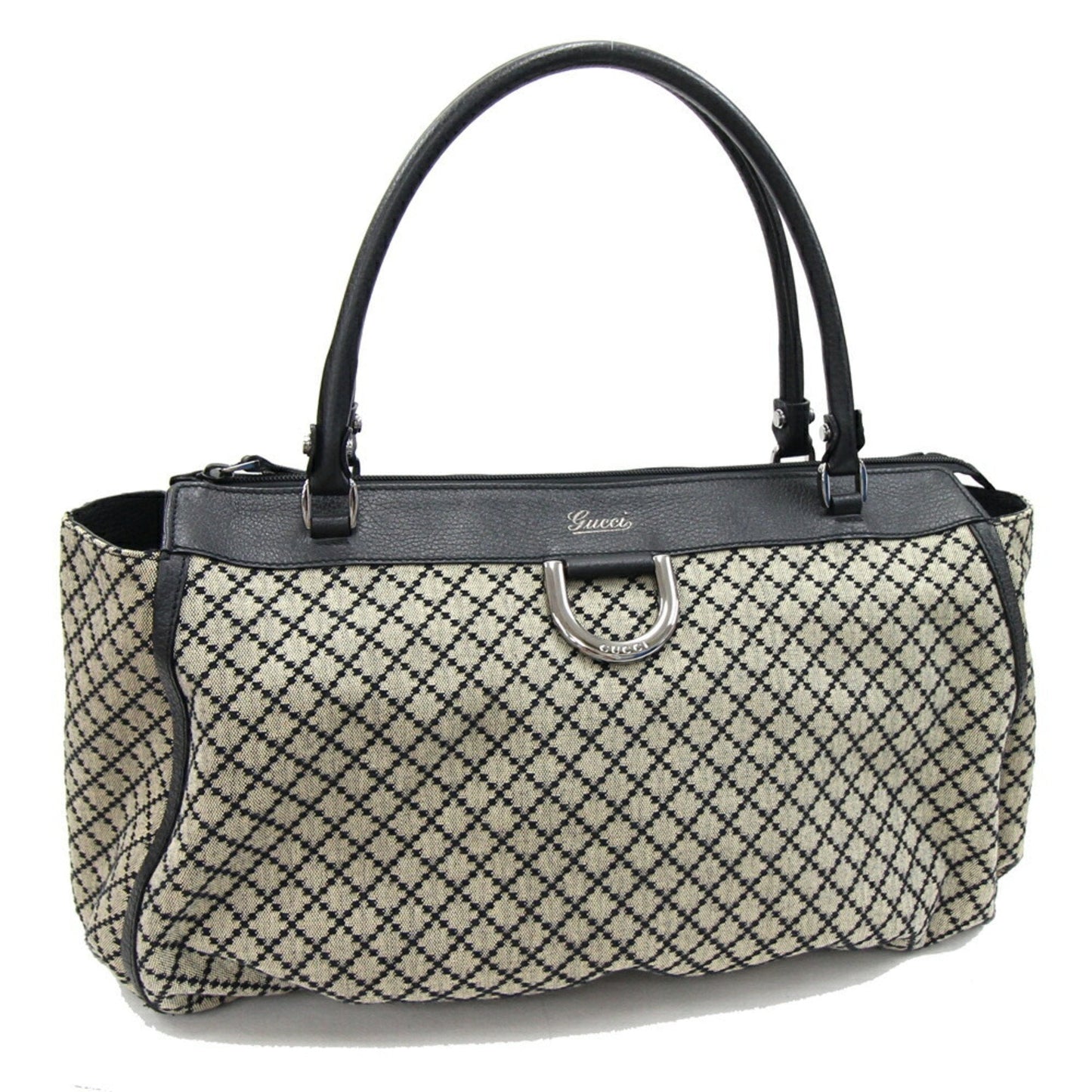 Gucci Diamante  Canvas Tote Bag