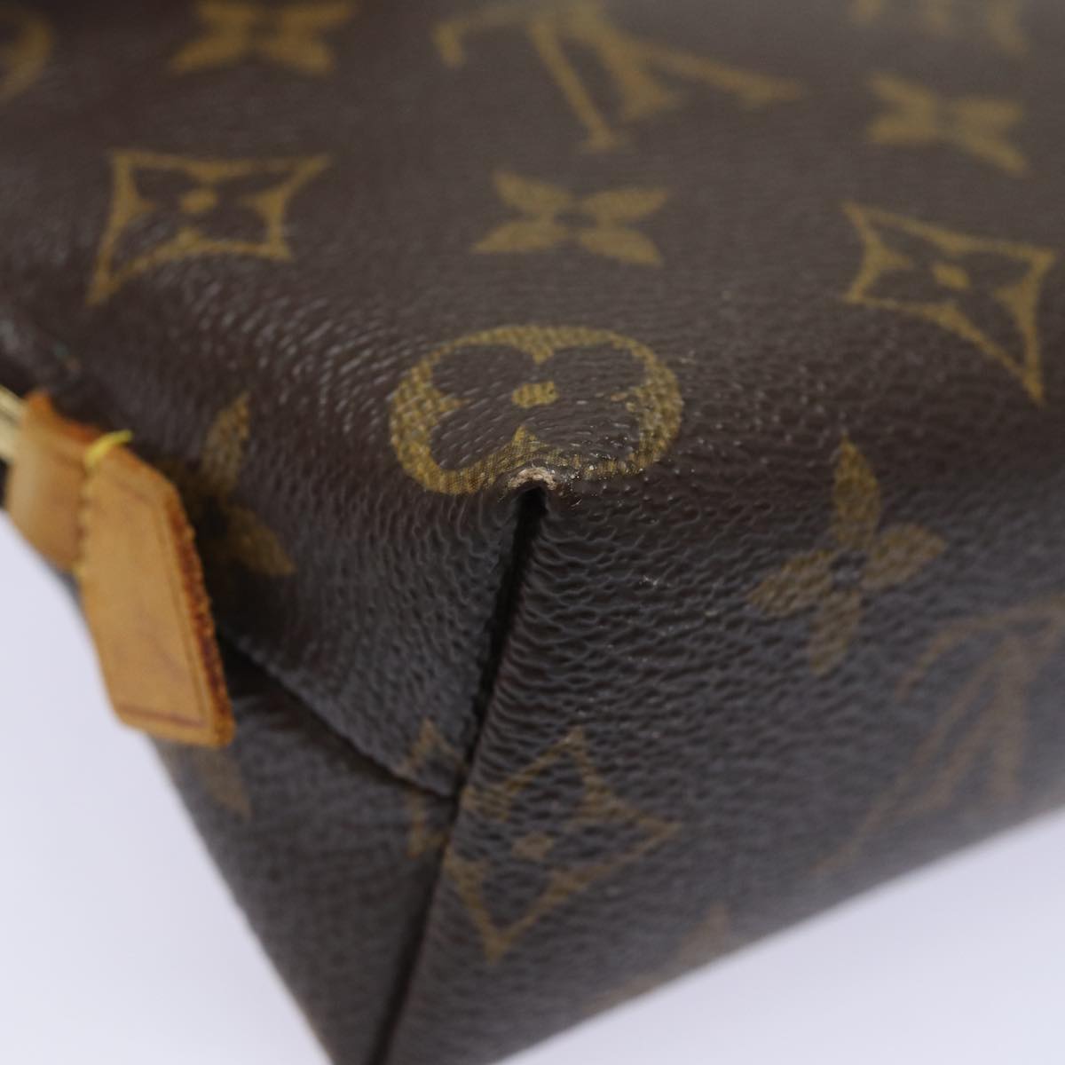 LOUIS VUITTON Monogram Pochette Cosmetic PM Cosmetic Pouch M47515 LV 79800