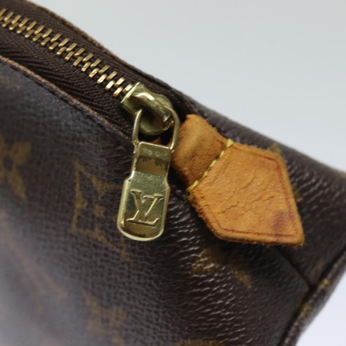 LOUIS VUITTON Monogram Pochette Cosmetic PM Cosmetic Pouch M47515 LV 79800