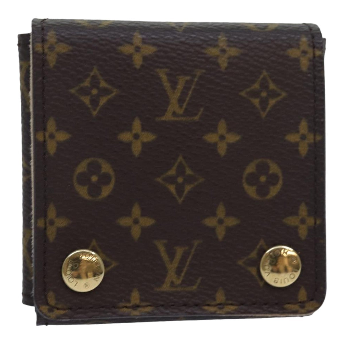 LOUIS VUITTON Monogram Jewelry Case Jewelry Box LV 79802