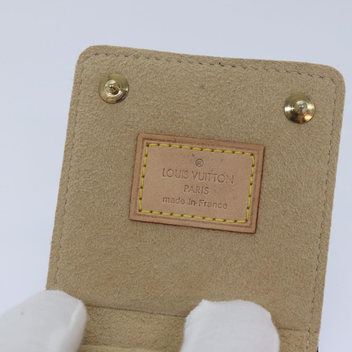 LOUIS VUITTON Monogram Jewelry Case Jewelry Box LV 79802