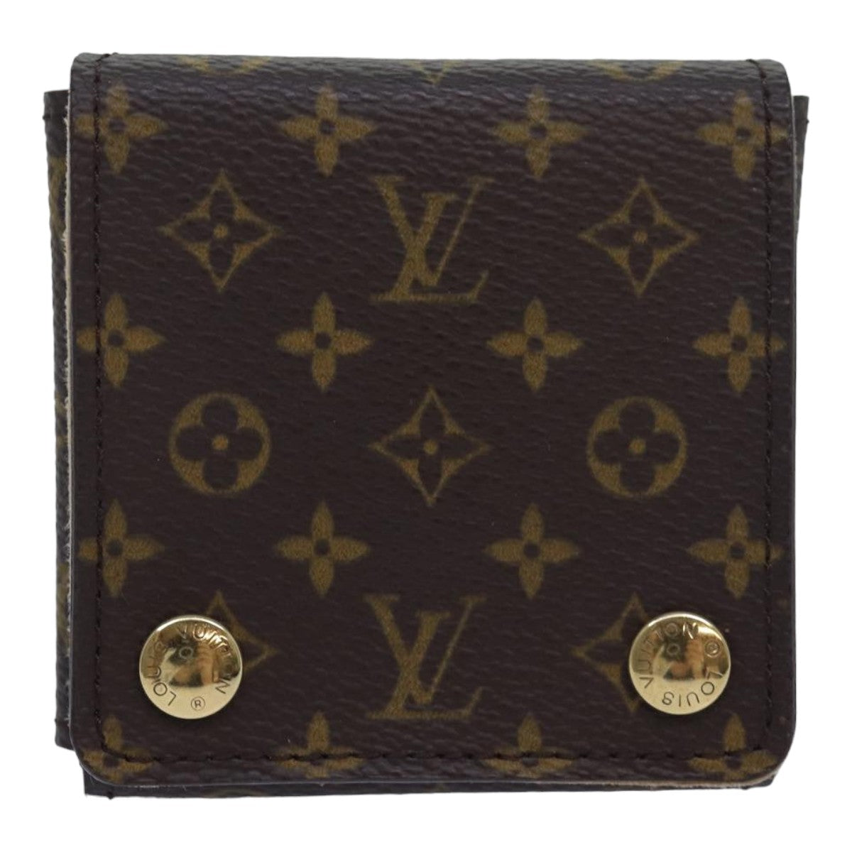 LOUIS VUITTON Monogram Jewelry Case Jewelry Box LV 79802