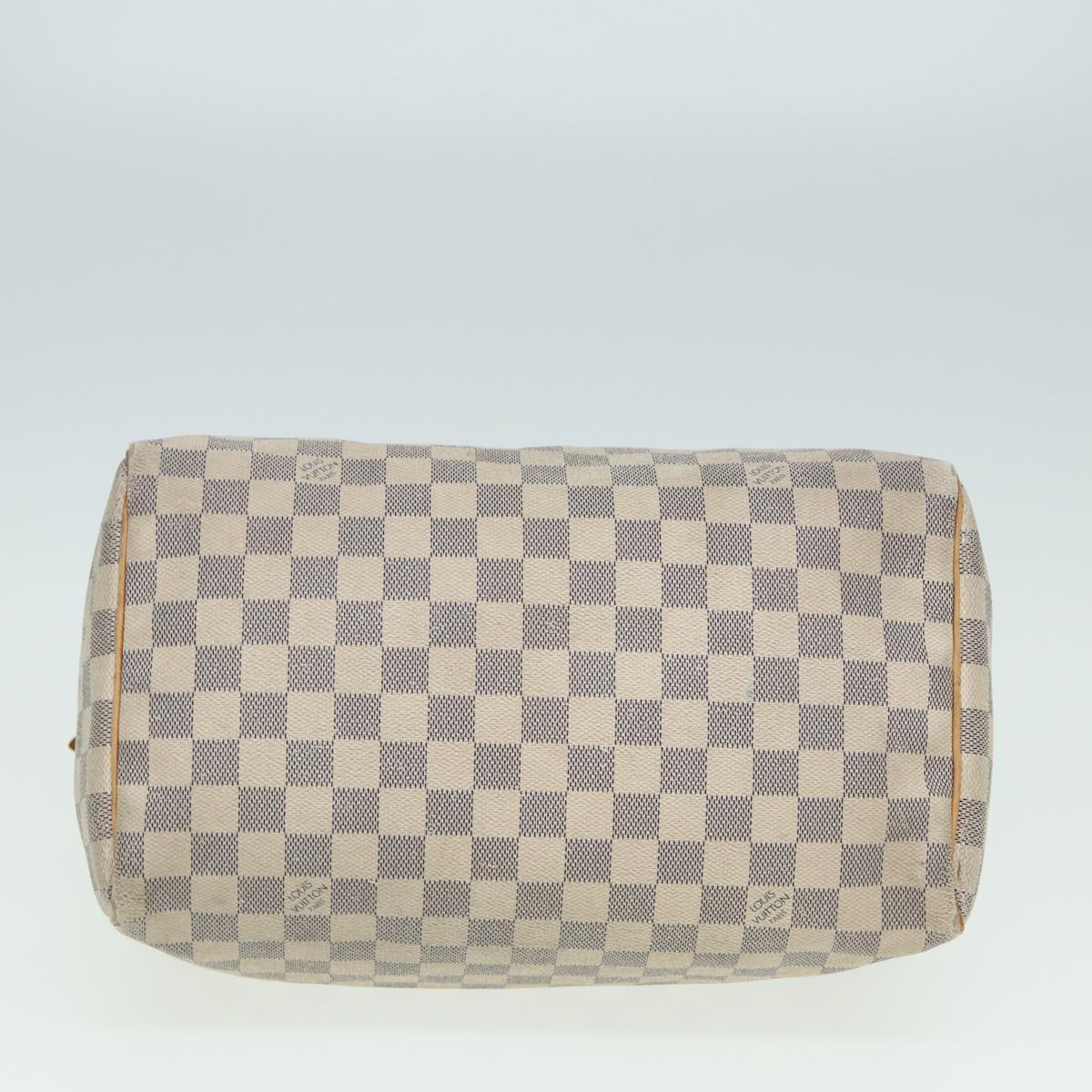 LOUIS VUITTON Damier Azur Speedy 30 Hand Bag N41533 LV 79806