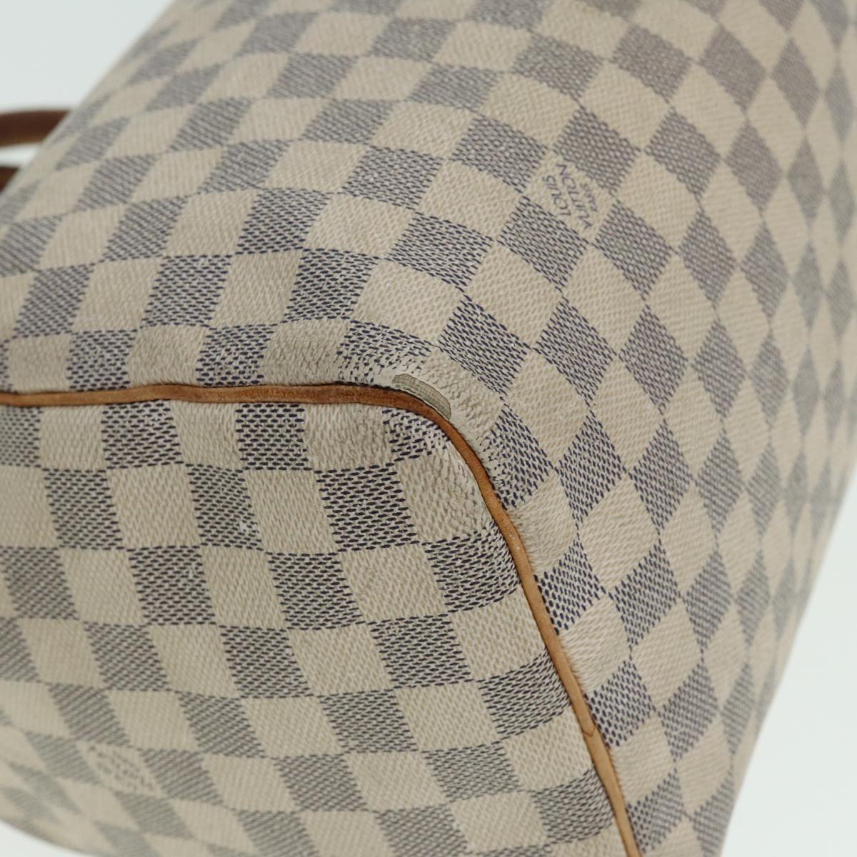LOUIS VUITTON Damier Azur Speedy 30 Hand Bag N41533 LV 79806