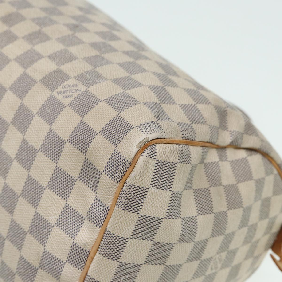 LOUIS VUITTON Damier Azur Speedy 30 Hand Bag N41533 LV 79806