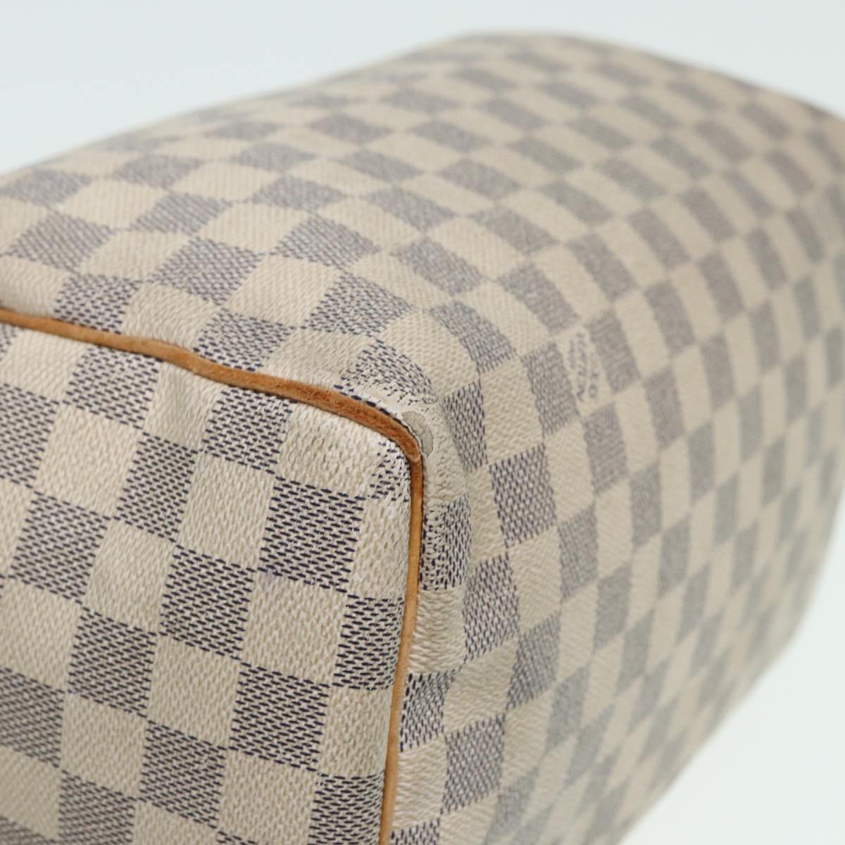 LOUIS VUITTON Damier Azur Speedy 30 Hand Bag N41533 LV 79806