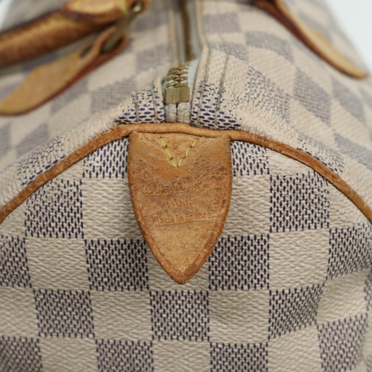 LOUIS VUITTON Damier Azur Speedy 30 Hand Bag N41533 LV 79806