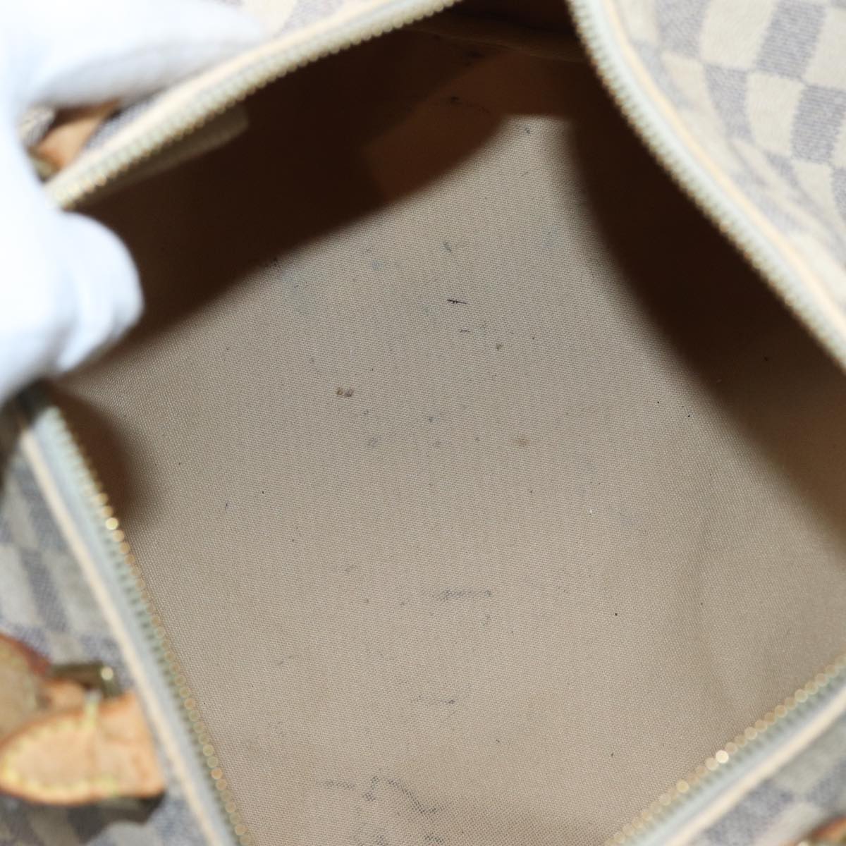 LOUIS VUITTON Damier Azur Speedy 30 Hand Bag N41533 LV 79806