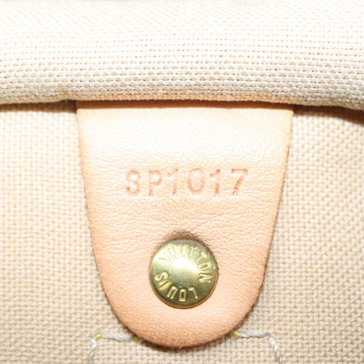 LOUIS VUITTON Damier Azur Speedy 30 Hand Bag N41533 LV 79806
