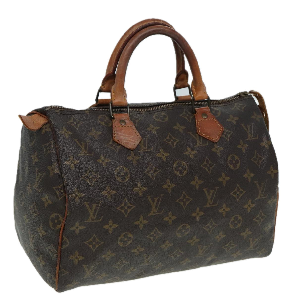 LOUIS VUITTON Monogram Speedy 30 Hand Bag M41526 LV 79808
