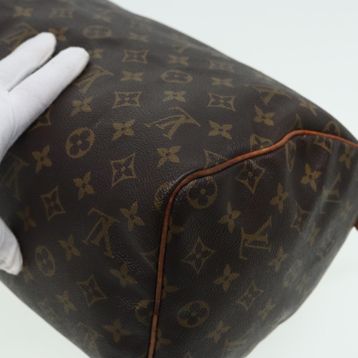LOUIS VUITTON Monogram Speedy 30 Hand Bag M41526 LV 79808