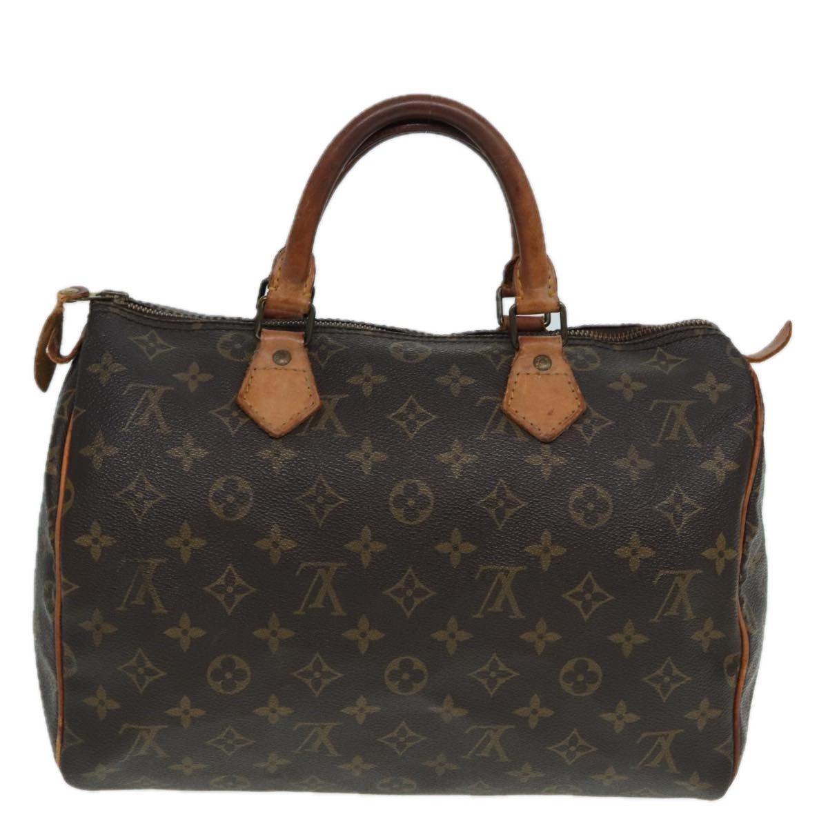 LOUIS VUITTON Monogram Speedy 30 Hand Bag M41526 LV 79808