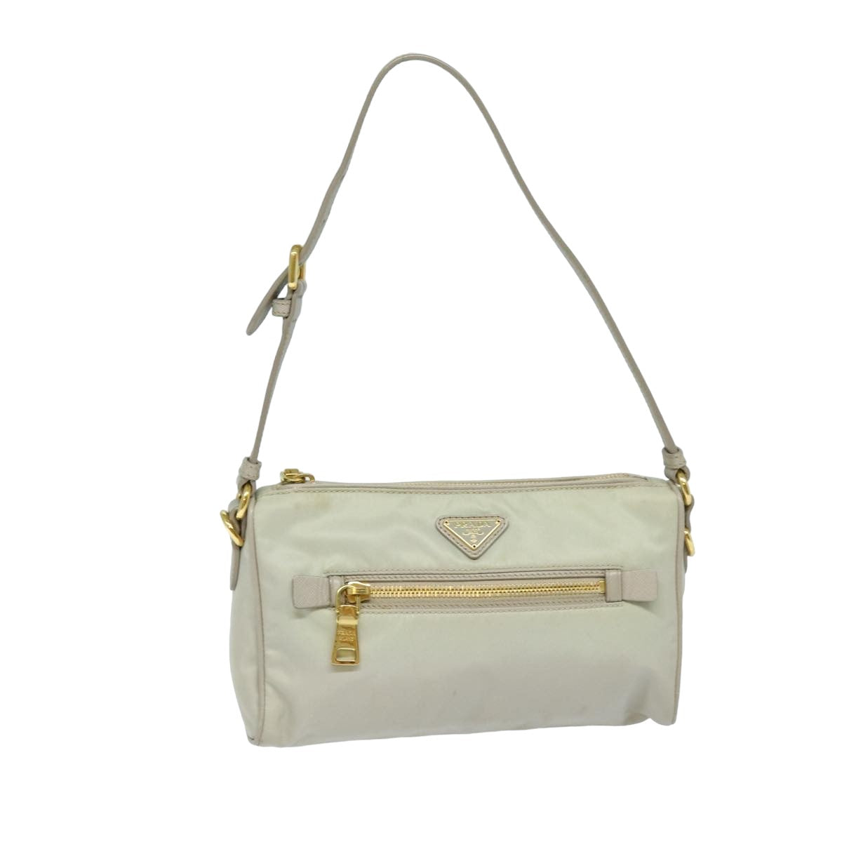 Luxury PradaShoulder Bag Nylon Gray 79819