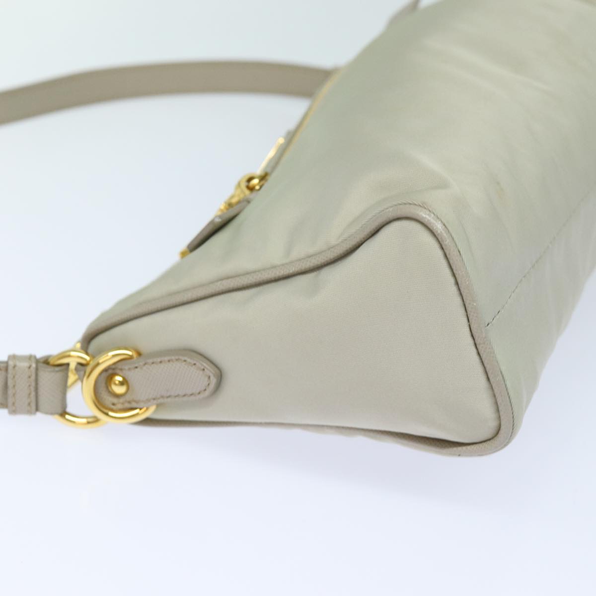 Luxury PradaShoulder Bag Nylon Gray 79819