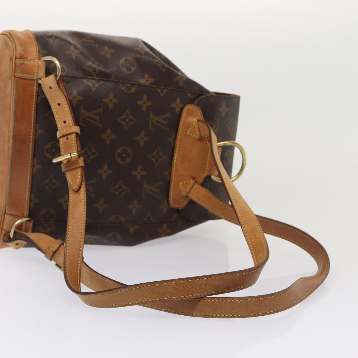 LOUIS VUITTON Monogram Montsouris MM Backpack M51136 LV 79871