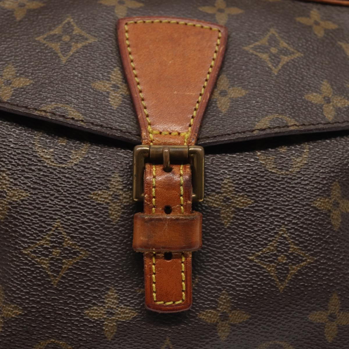 LOUIS VUITTON Monogram Jeune Fille MM Shoulder Bag M51226 LV 79890
