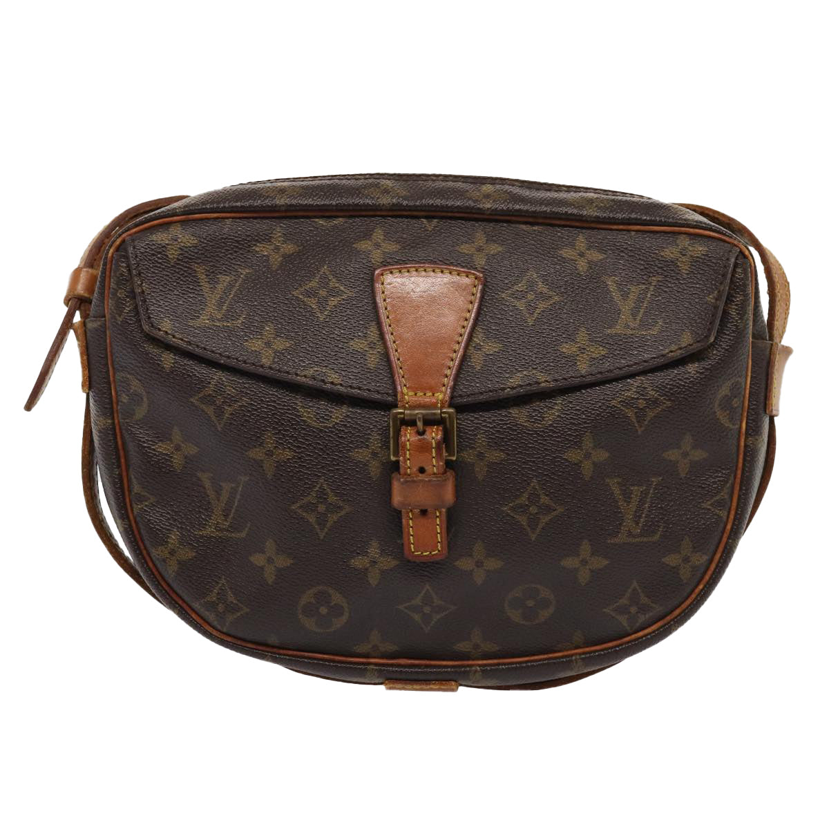 LOUIS VUITTON Monogram Jeune Fille MM Shoulder Bag M51226 LV 79890