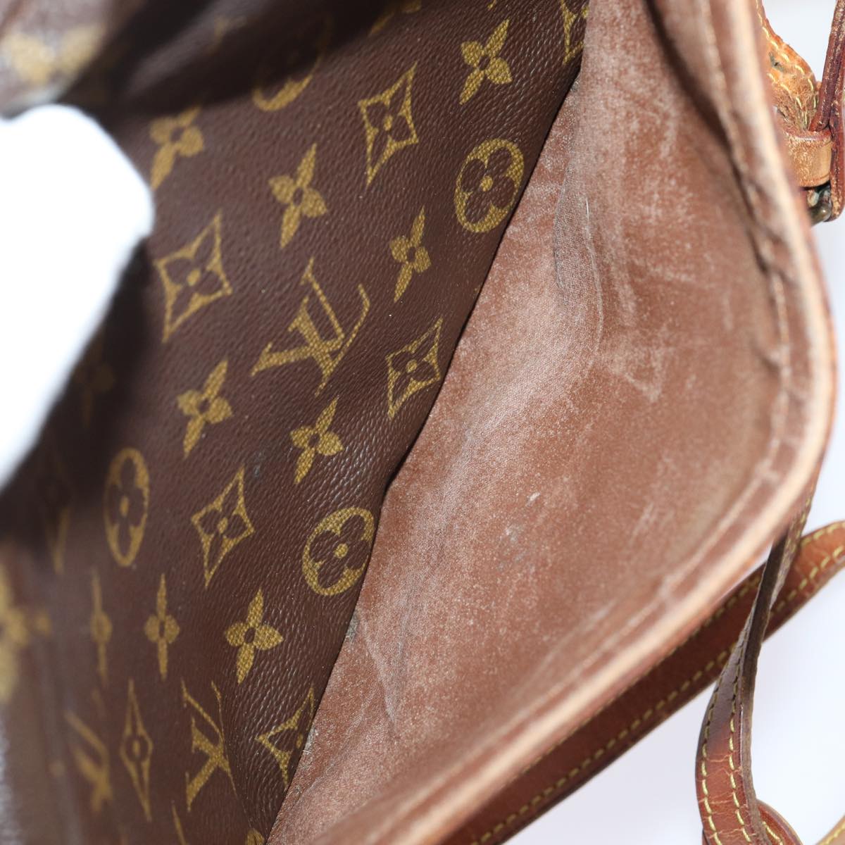 LOUIS VUITTON Monogram Jeune Fille MM Shoulder Bag M51226 LV 79890