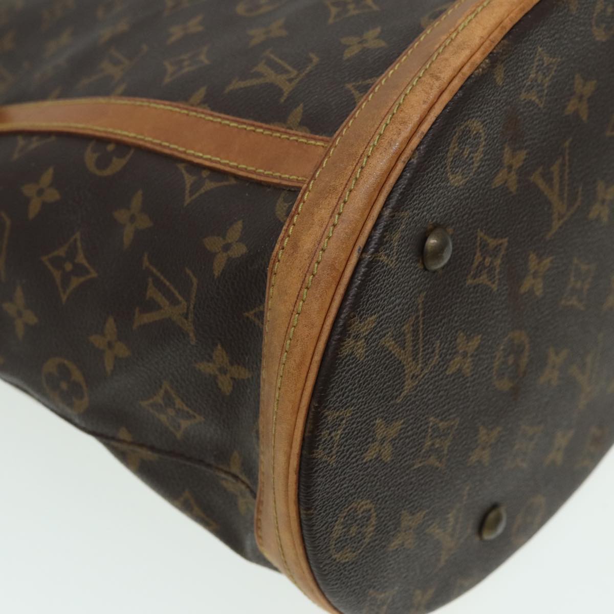 LOUIS VUITTON Monogram Bucket GM Shoulder Bag M42236 LV 79916