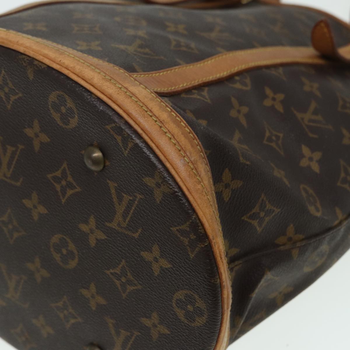 LOUIS VUITTON Monogram Bucket GM Shoulder Bag M42236 LV 79916