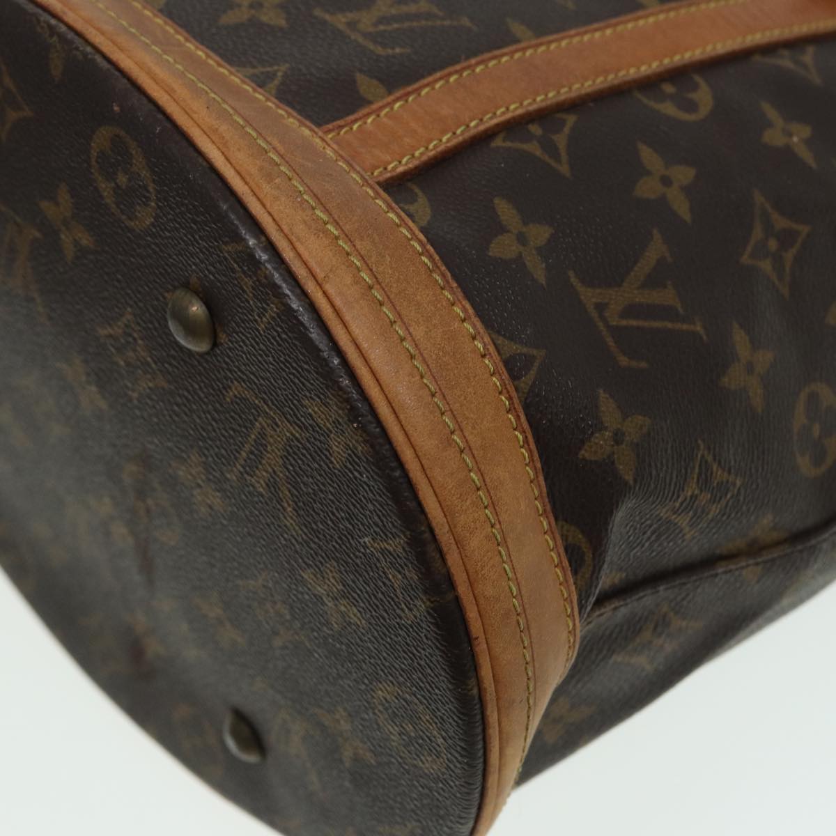 LOUIS VUITTON Monogram Bucket GM Shoulder Bag M42236 LV 79916