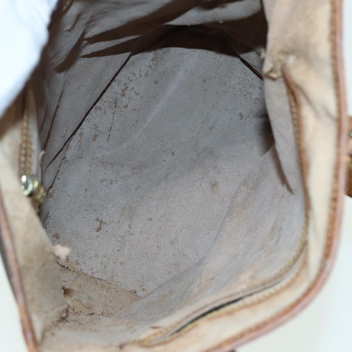 LOUIS VUITTON Monogram Bucket GM Shoulder Bag M42236 LV 79916